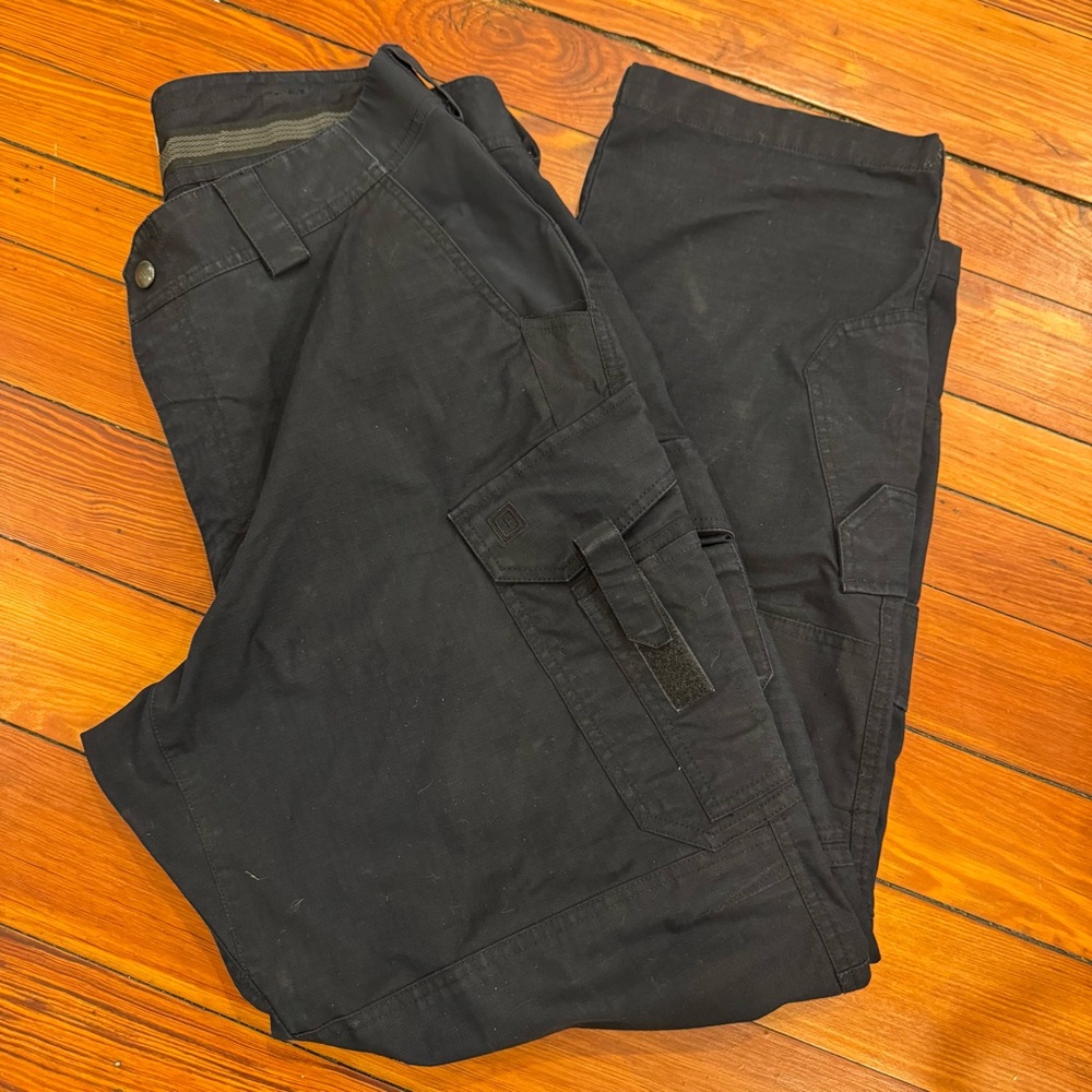 Men's Black Cargo Pants